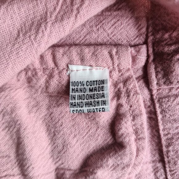 100% Cotton Handmade Shorts ๐ Dusty Rose Pink ๐ Elastic Waist - Picture 7 of 9